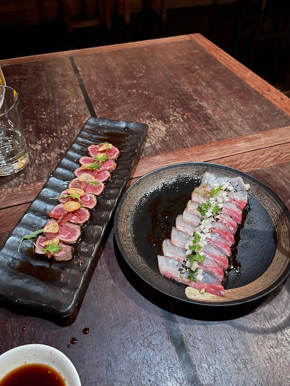 Maki rolls and sushi at Toko Restaurant
